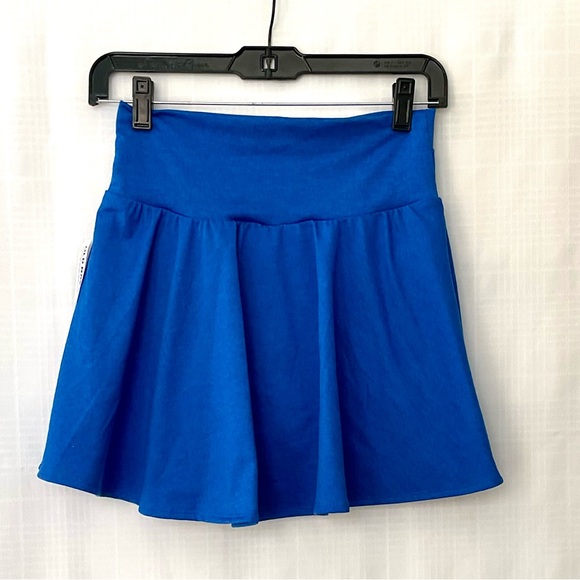 NWT Old Navy CloudComfy Blue Skort - Picture 2 of 7